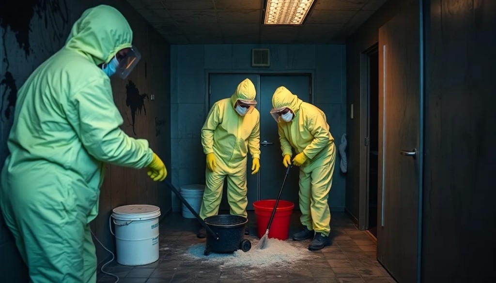 Limpieza forense en Vilanova del Cami desinfección y desodorización